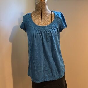 Vintage AE Textured Shoulder T Shirt
